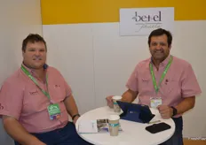 Hein and Carel Nieuwoudt at Betel Fruits.